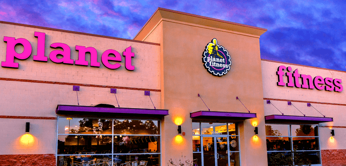 Planet Fitness building